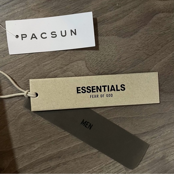 Essentials Gray Pullover Hoodie Sweatshirt - Picture 2 of 9